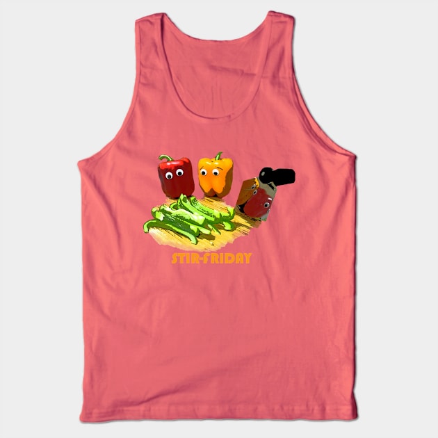 Stir-Friday Tank Top by Frank Herrera